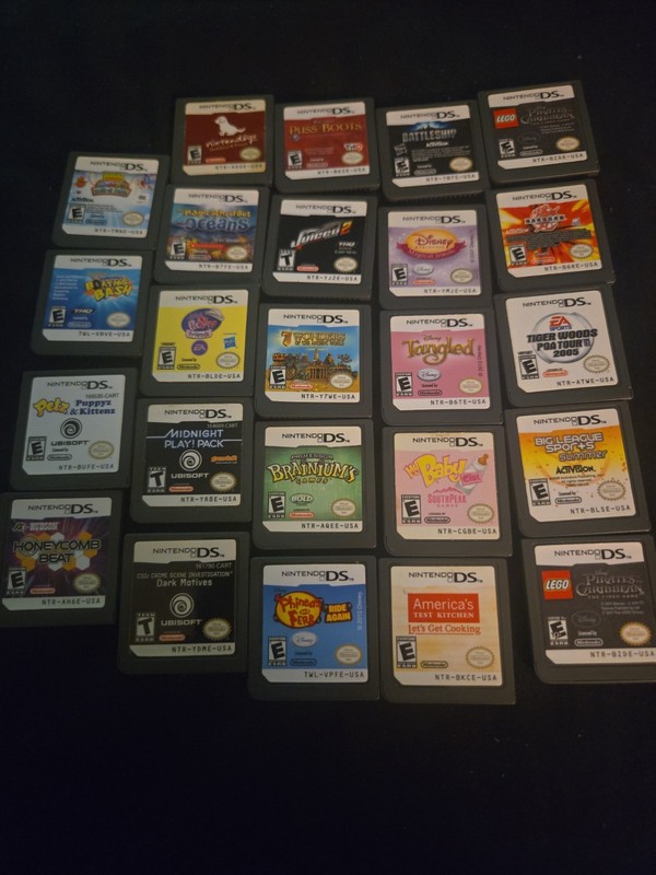 nintendo ds game lot bundle 24 Games