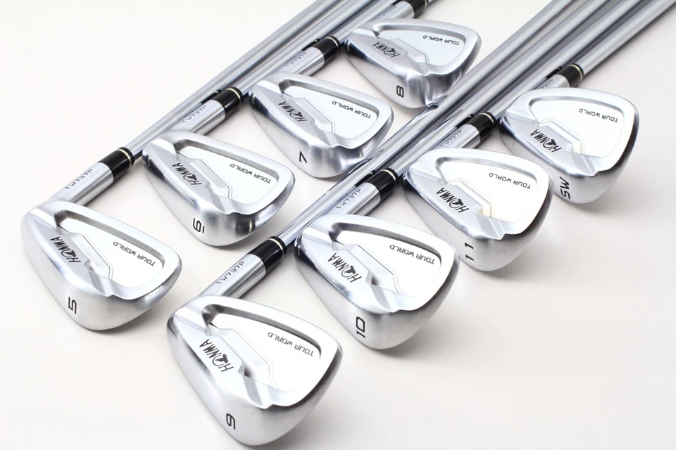 8Pcs HONMA TOUR WORLD TW737P Iron set 5-6-7-8-9-10-11-SW Stiff Flex TOUR 120 RH - Image 2 of 4