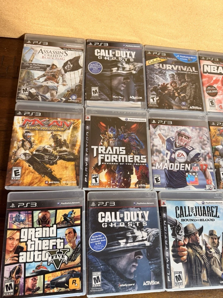 PS3 Lot (18 Games): GTA 5, Red Dead, CoD, Resident Evil - Image 2 of 4