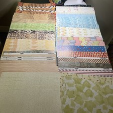 Provo Craft Scrapbook Paper Mixed Lot 58 Pages 8.25 X 11