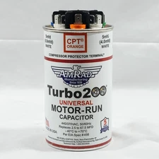 AMRAD Turbo 200 Motor Run Capacitor *READ*