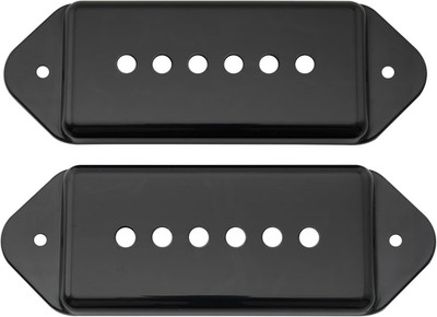 Pro 49.2Mm P90 Dog Ear Short/Low Neck Position Pickup Covers for USA Les Paul/Vi