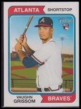 2023 Topps Heritage Vaughn Grissom  RC Rookie 97