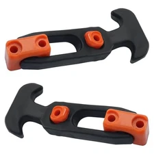 Pack T-Handle Latches 4 Inch Rubber Draw Latches Toolbox Lid Latches with 2