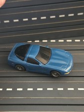 Tyco Blue Chevy Corvette Ho Slot Car Vintage Wow