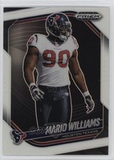 2025 Panini Prizm Black Hyper Prizm Mario Williams #68 rw6