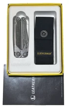 Leatherman Curl Stainless Steel Multi 15 Tool Black Nylon Sheath 832932 Utility