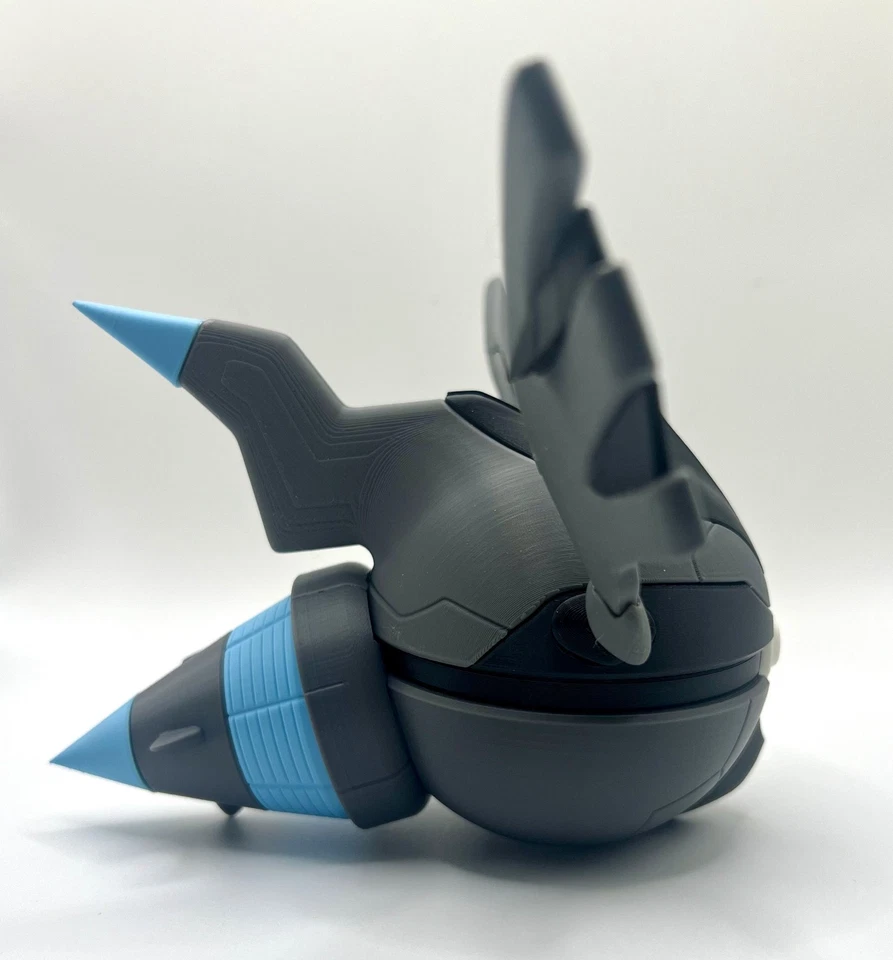 Zekrom Pokeball (impreso en 3D) Pokemon coleccionable Foto 4 de 4