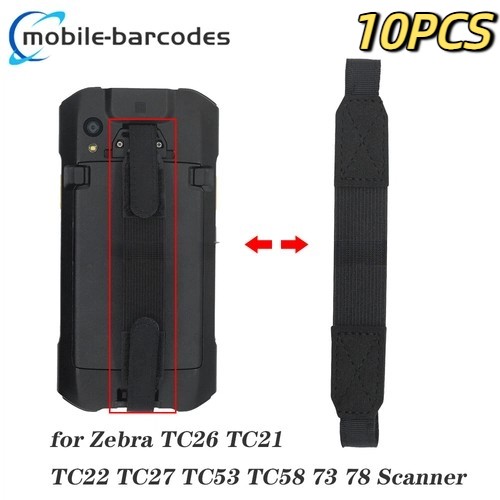 10x Hand Strap Replacement for Zebra TC26 TC21 TC22 TC27 TC53 TC58 73 78 Scanner - Afbeelding 1 van 8