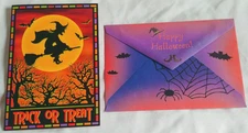 "Tricky Witch", (1) Leanin' Tree Halloween Greeting Card, New With (1) Envelope