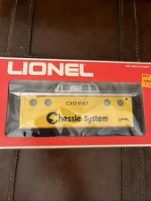 Lionel Chessie System (C&O) Lighted Yellow/Silver Caboose 6-9167 - New / NOS