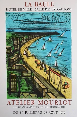 Bernard Buffet "La Baule" Mourlot - Limited Edition