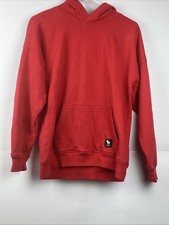 ABERCROMBIE AND FITCH KIDS SWEATSHIRT HOODIE Relaxed Fit SIZE 13/14 Red