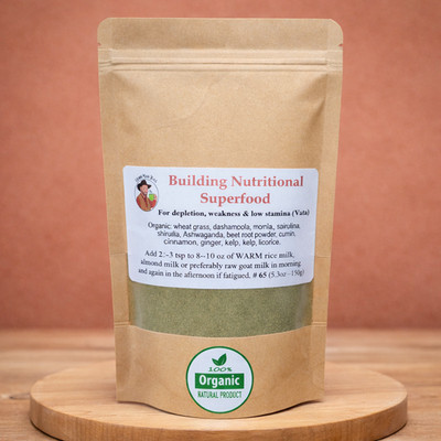 Building & Strengthening Nutritional Superfood - For thin, low energy person #65