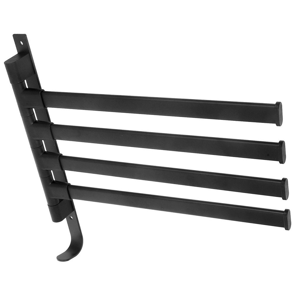 Ladder Or Drying Rack Rv Ladder Clothes Drying Rack Black Foldable Space Aluminum Portable ...
