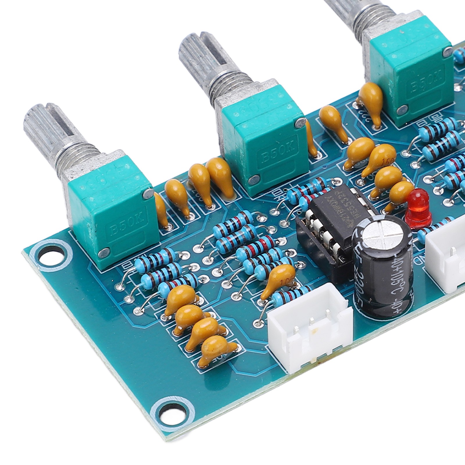 Digital Power Amplifier Board PCB 2 Channels Preamp Board Module NE5532 Chip