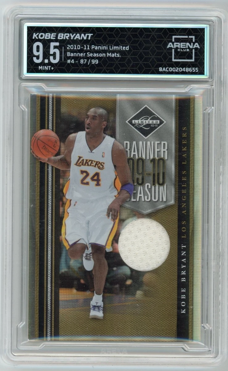 Panini Kobe Bryant Basketball Trading Cards Sports Memorabilia for