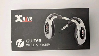 XVIVE U2 Guitar Wireless System with Transmitter and Receiver - Black