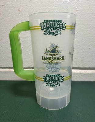 Rare MILB Daytona Tortugas Landshark Lager Plastic Refillable Mug w/ Handle