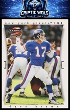 1997 Score #102 Dave Brown New York Giants