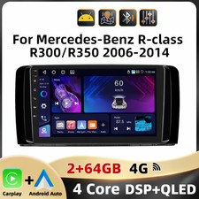Autoradio 9” Android per Mercedes Classe R R300 R350 2006–2014 CarPlay GPS 2+64G