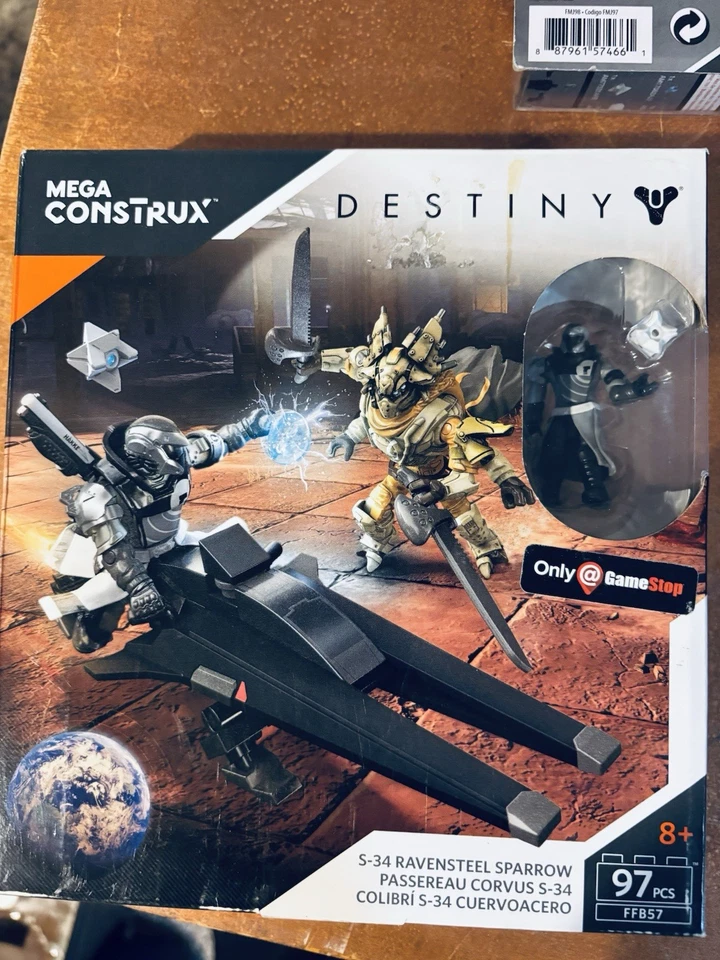 MEGA CONSTRUX DESTINY LOT Vanguard Titan, Ravensteel Sparrow EXCLUSIVE Set - Image 3 of 4