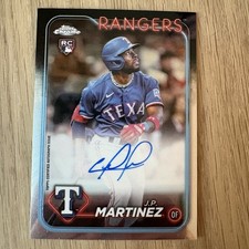 2024 Topps Chrome #RA-JP J.P. Martinez Rookie Autographs