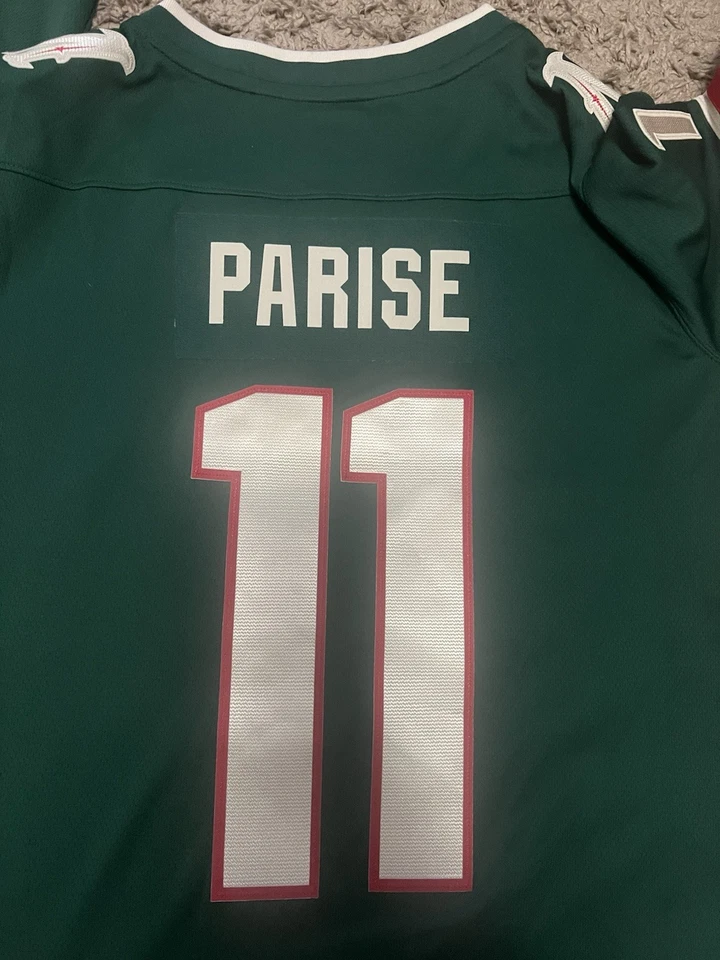 Jersey Zach Parise Minnesota Wild talla grande Foto 2 de 4