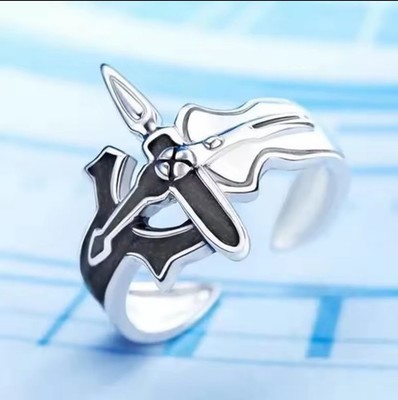SAO Kirito Inspired Ring Adjustable Size