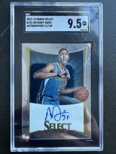2012-13 Panini Select - Anthony Davis #152 Prizm /149 RC) Auto SGC 9.5