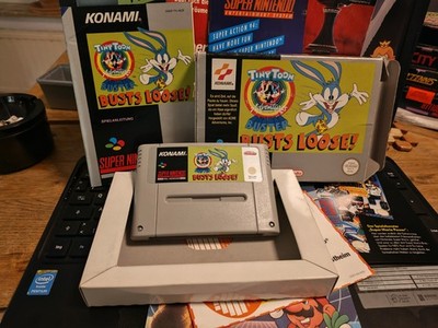 Konami Tiny Toon Adventures: Buster Busts Loose! Nintendo SNES Videospiel-Serie