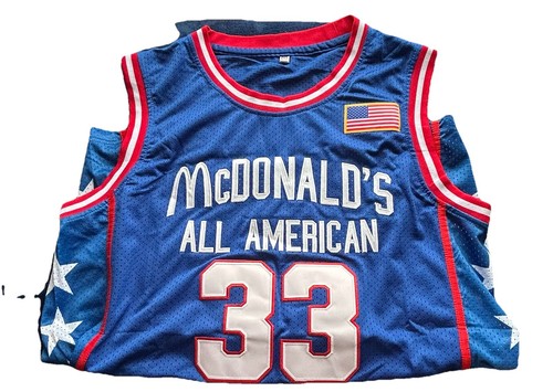Kobe Bryant McDonald’s All American Jersey #33 Men XL Blue Stitched - Picture 11 of 24