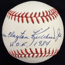 Harmon Clayton Killebrew Jr. HOF 1984 Signed Baseball JSA