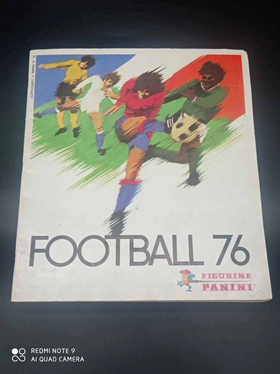 Album Panini Euro Football 1976/77 - Vintage, Avec Autocollants - État Occasion, Incomplet