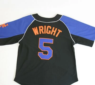 David Wright #5 New York Mets Authentic MLB Youth Baseball Jersey