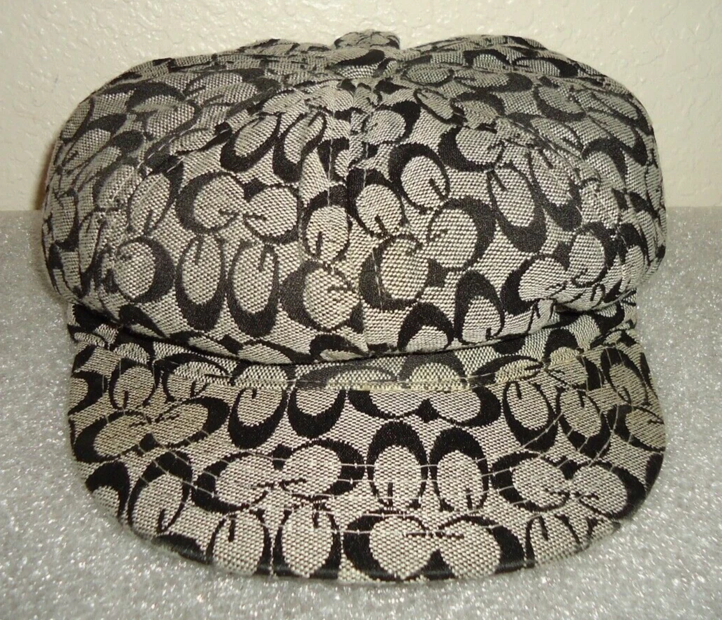 Signature Brown Canvas Karee Cap Size-OS