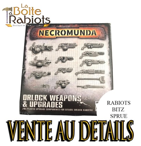 Necromunda Gang Orlock Retail Upgrades Rabiots Bitz Sprue - Picture 1 of 21