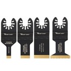 Veater 4PCS Oscillating Multi Tool Blade Set  Saw Blades Wood Metal Cutter