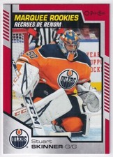 2020-21 O-Pee-Chee Marquee Rookies Red #631 Stuart Skinner RC - Edmonton Oilers