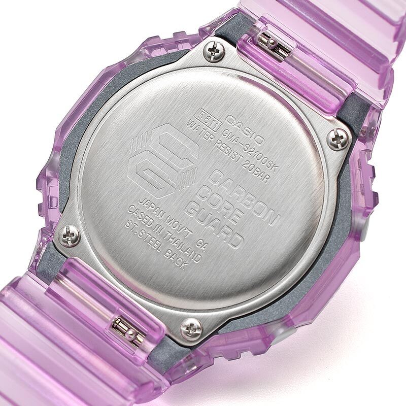 CASIO G-SHOCK GMA-S2100SK-4AJF Skeleton Metallic Dial Pink Analog