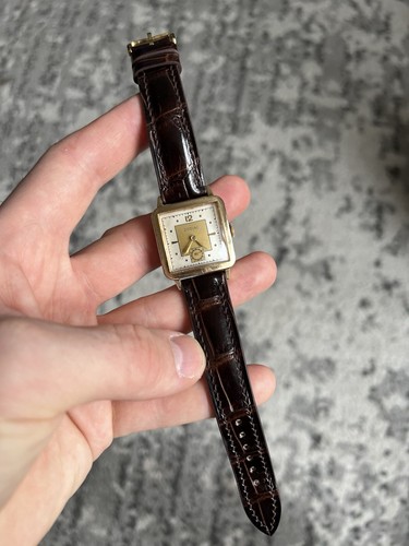 Vintage Zodiac Manual Wind Watch Runs - Picture 2 of 10