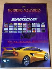 1998 Motoring Accessories Ultimate Collection from Eurotech Catalogue Brochure