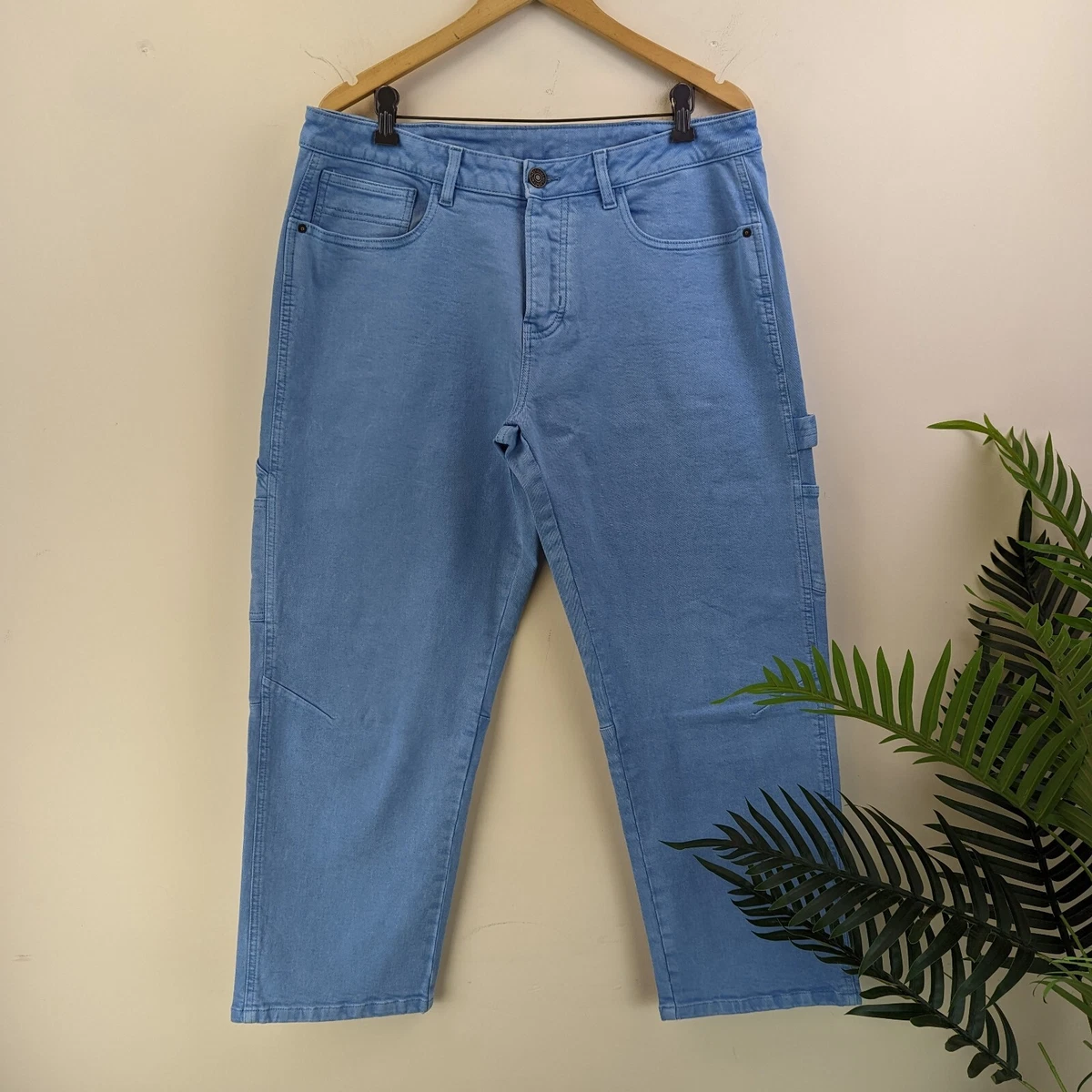 Relaxed Fit Carpenter Jeans With Drop Crotch