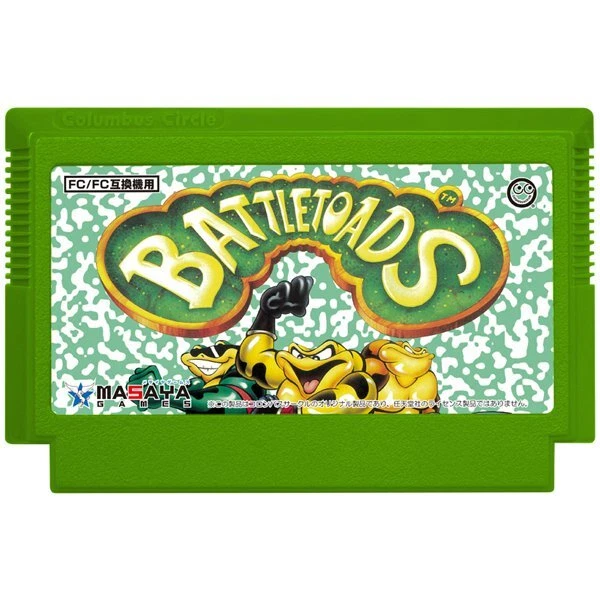 Battletoads FC Nintendo Famicom Columbus Circle 2021 Reprint New In Box - Image 2 of 4