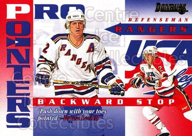 1995-96 Donruss Pro Pointers #5 Brian Leetch