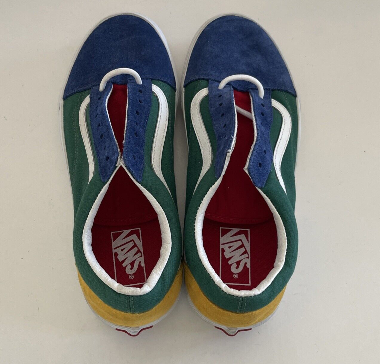 Vans  Old Skool Yacht Club Color Block Sneaker Shoes Mens 11 READ