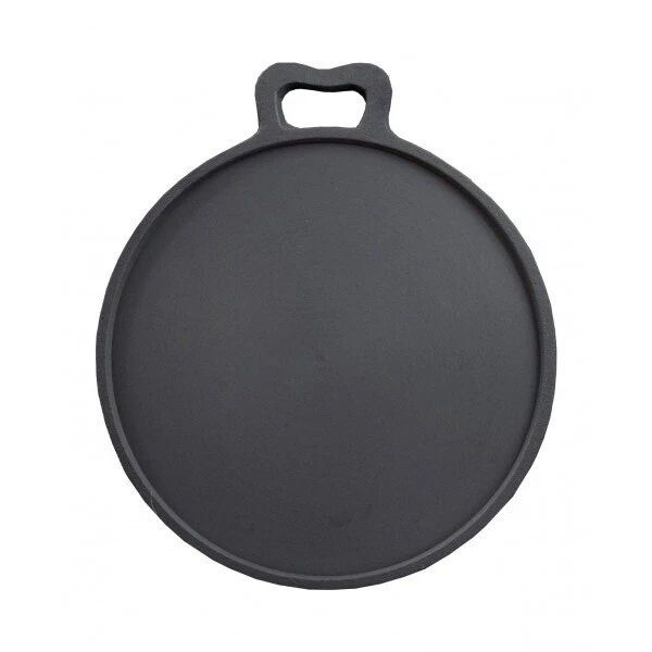 Cast Iron Seasoned, Tawa/Dosa/roti/pizza pan Black, Dosakkallu, Griddle,