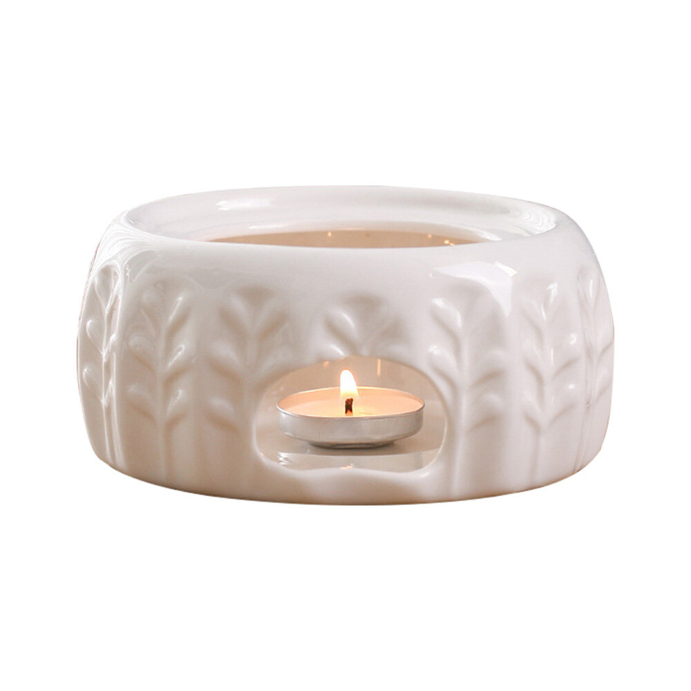 Ceramic Teapot Warmer Candle Holder for Coffee Base Christmas Candles
