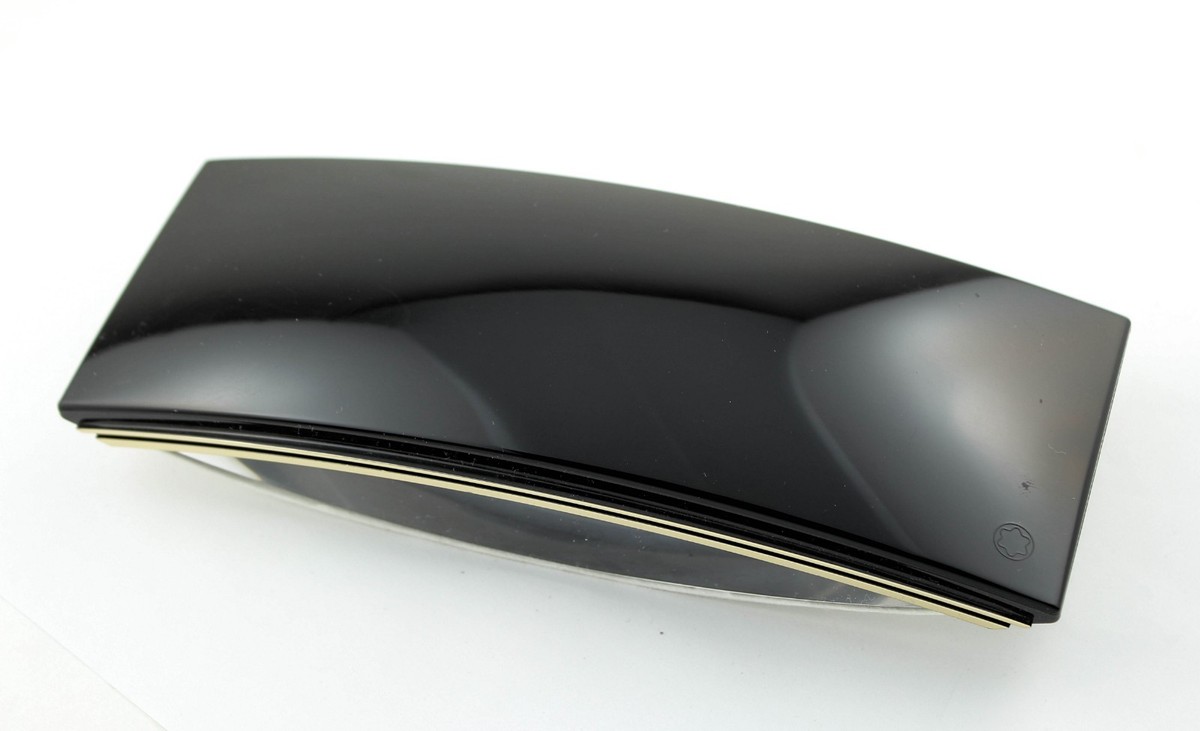 Montblanc 27200 Black Rocker Ink Blotter - Display Model | eBay