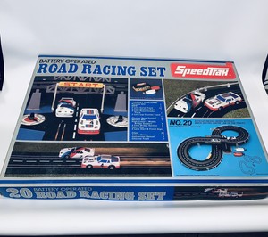 Vintage Speedtrax Battery Operated Road 